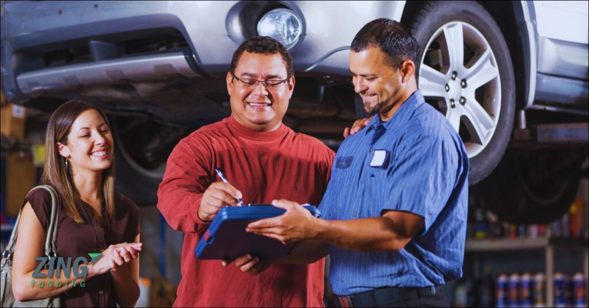 sba loans for auto repair shops