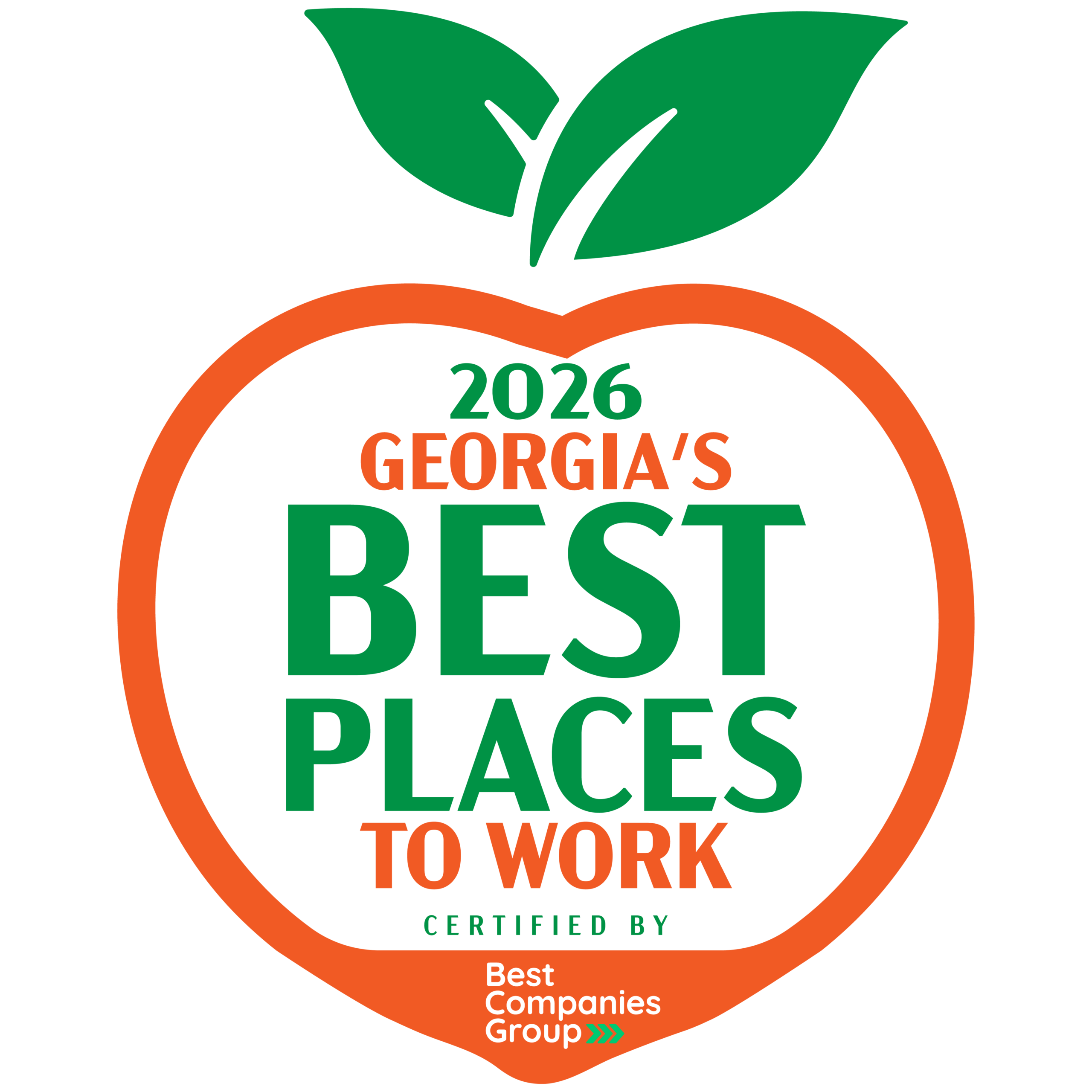 Badge for 2026 Georgia's Best Places to Work