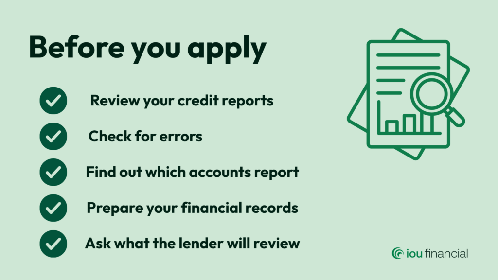 Before you apply